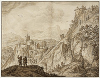 P 049
          <br/>
          Berglandschap
          <br/>
          <em>Saftleven, Herman (1609-1685)</em>